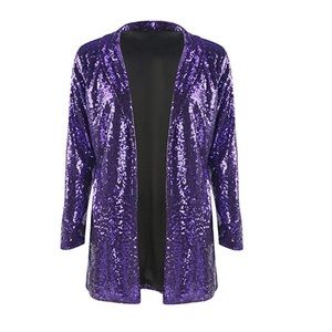 purple sparkle jacket